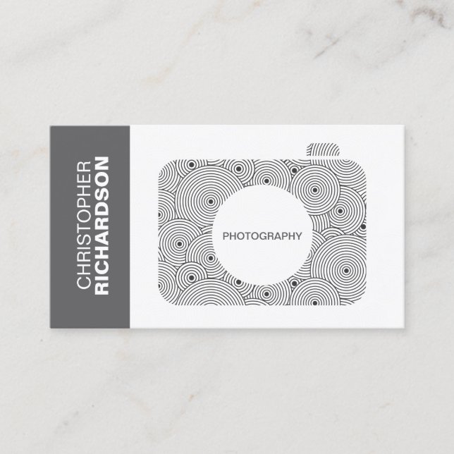 CIRCLES CAMERA LOGO Business Card (Front)