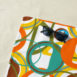 Circles, Circles  Beach Towel