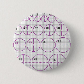 Circles Circles Everywhere 6 Cm Round Badge