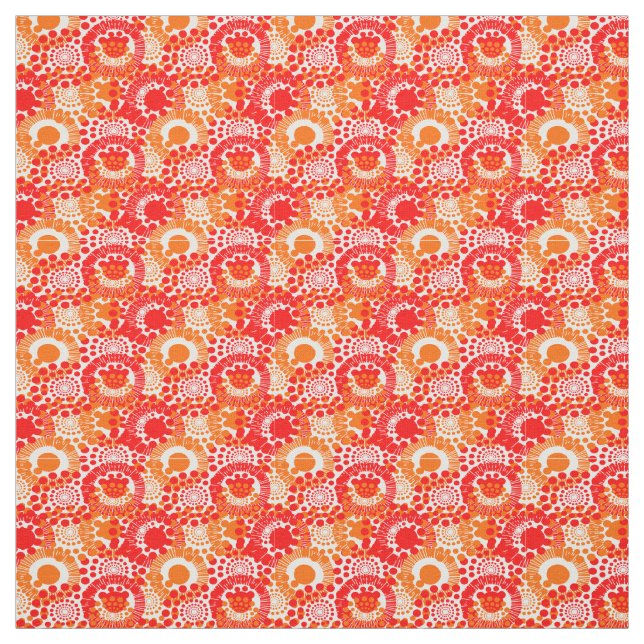 Circles, Circles Everywhere Fabric (Swatch)