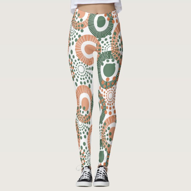 Circles, Circles Everywhere Leggings (Front)