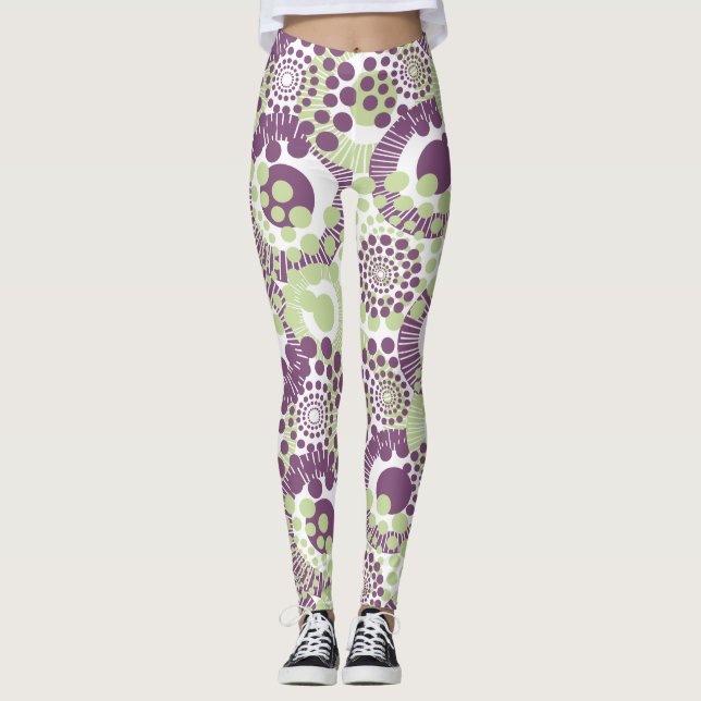 Circles, Circles Everywhere Leggings (Front)