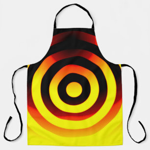 circles geometric backgrounds pattern in coloured apron