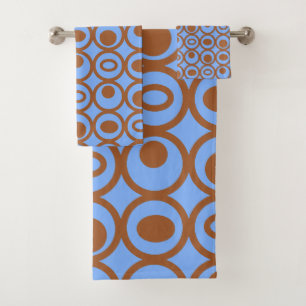 Circles in Circles Bath Towel Set