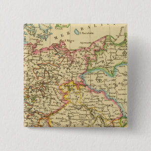 Circles in Germany by 1789 15 Cm Square Badge