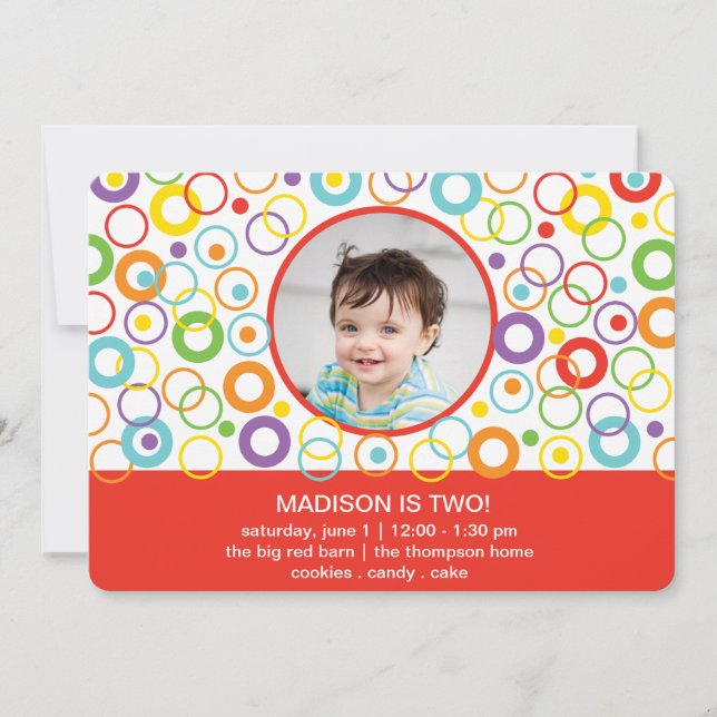 Circles Invitation (Front)