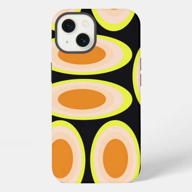 Circles iPhone Case (Back)