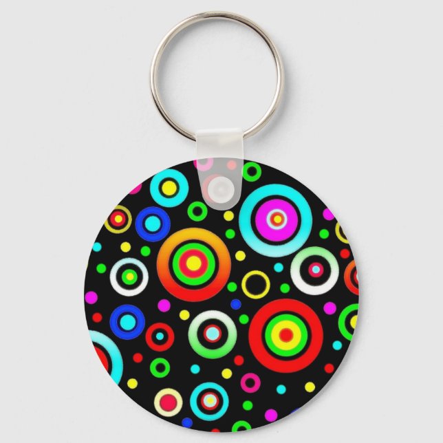 Circles Key Ring (Front)