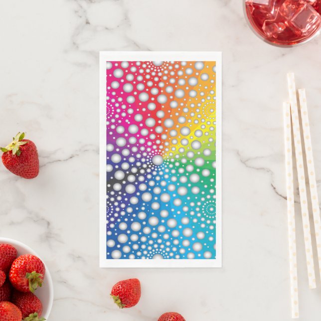 Circles Mandala 2 Napkin (Insitu)