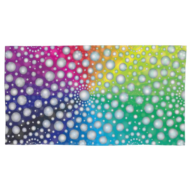 Circles Mandala 2 Pillowcase (Front)