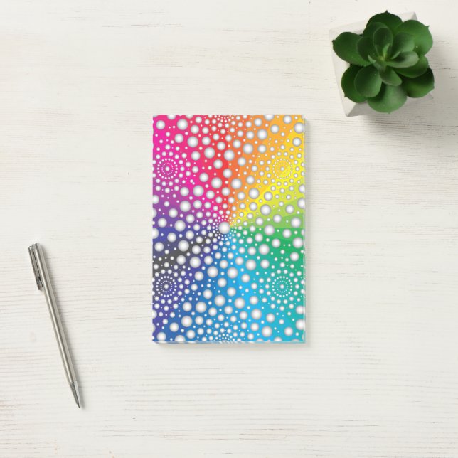 Circles Mandala 2 Post-it Notes (Office)