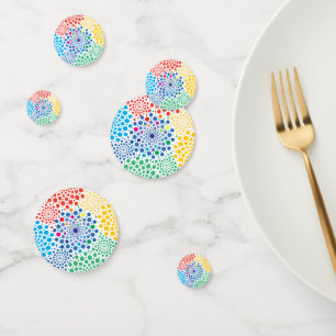 Circles Mandala 3 Confetti