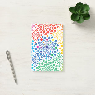 Circles Mandala 3 Post-it Notes