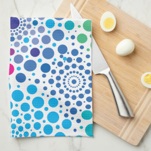 Circles Mandala 3 Tea Towel