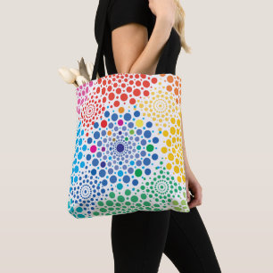 Circles Mandala 3 Tote Bag