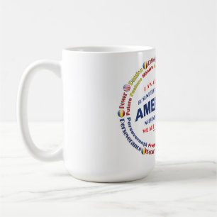 Circles of America - Romanian  Coffee Mug