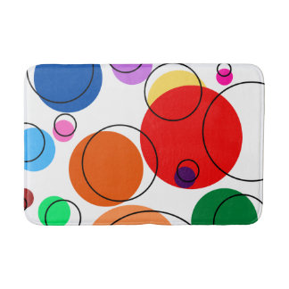 Circles of Fun Bath Mat