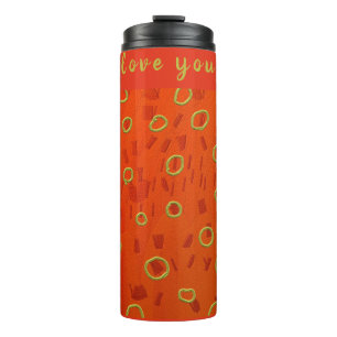 Circles of Life in Love Thermal Tumbler