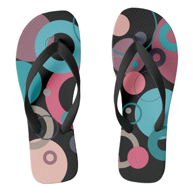 Circles of the horizon      thongs (Footbed)
