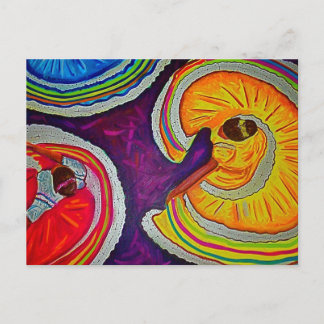 Circles on the Ground Postcard