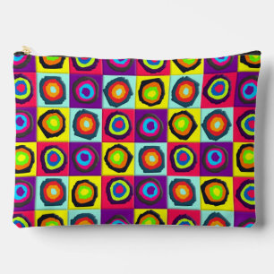 circles pattern   accessory pouch