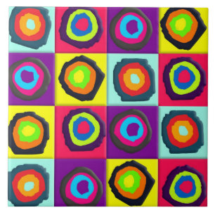 circles pattern ceramic tile