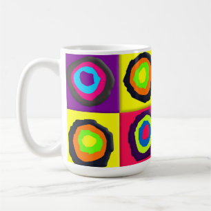 circles pattern  coffee mug