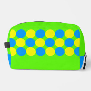 Circles Pattern Dopp Kit