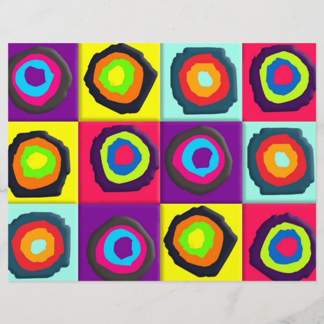 circles pattern  flyer (Front)