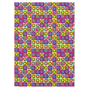 circles pattern tablecloth