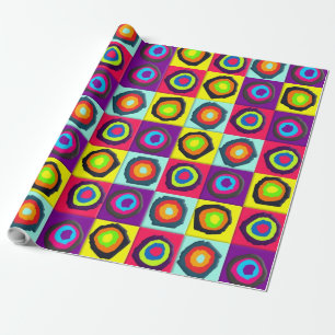 circles pattern  wrapping paper