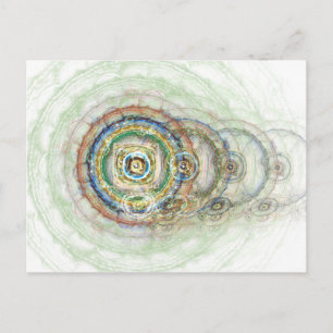 circles postcard