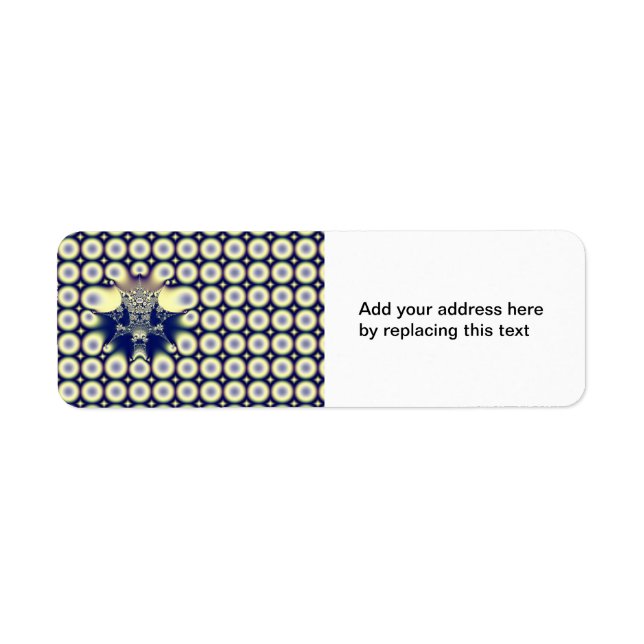 Circles Return Address Label (Front)