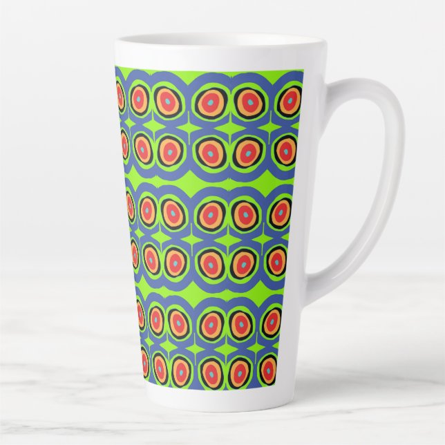 CIRCLES SHAPES HAPPY COLORS MUG (Right)