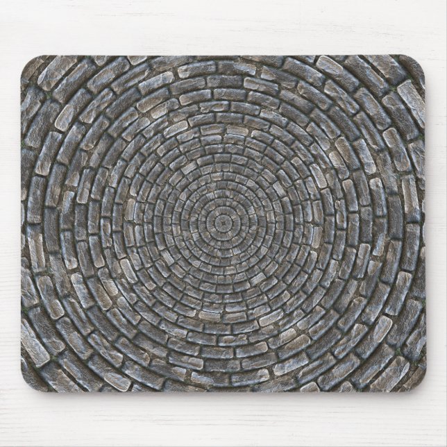 Circles stones mouse pad (Front)