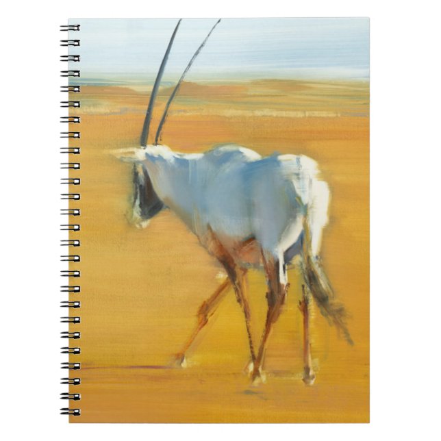 Circling Arabian Oryx 2010 Notebook (Front)
