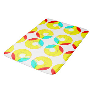 Circling on by.. bath mat