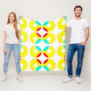 Circling on by.. fleece blanket