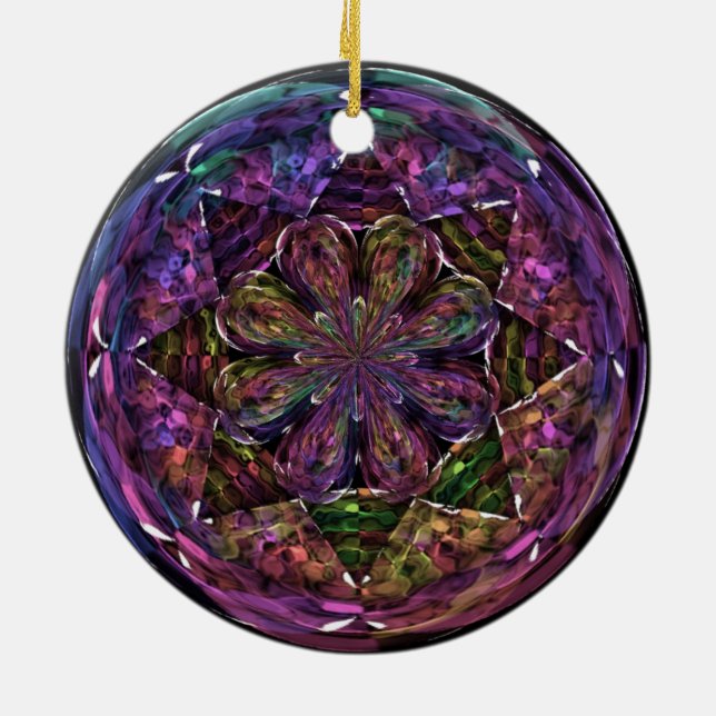 Circlus Ceramic Ornament (Back)