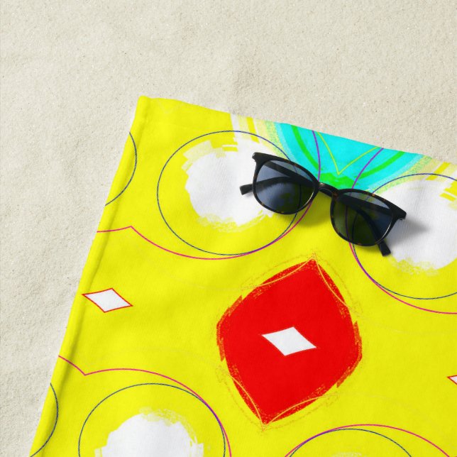 Circly. Beach Towel (In Situ)