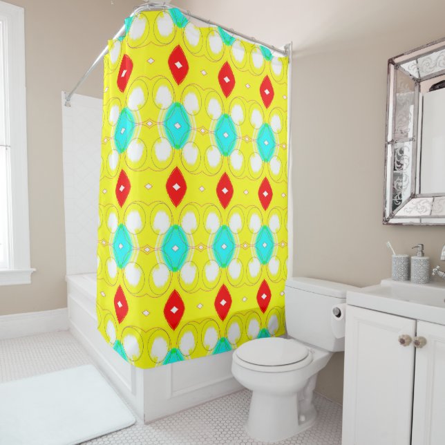 Circly. Shower Curtain (In Situ)