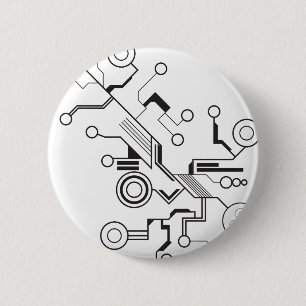 Circuit 6 Cm Round Badge