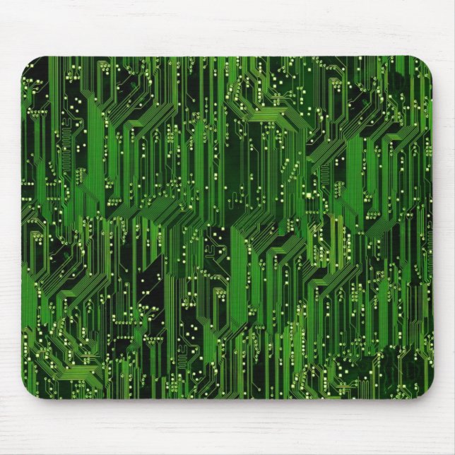 Circuit board background mouse pad (Front)