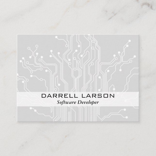 Circuit Board Business Card (Front)