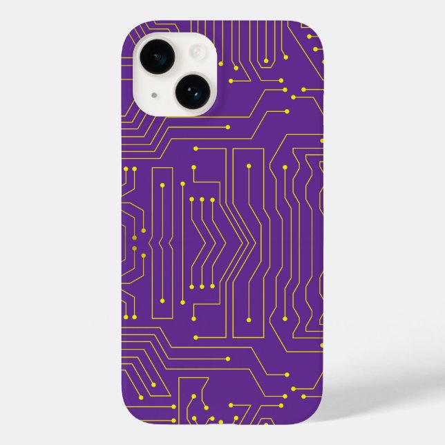 Circuit Board Case-Mate iPhone Case (Back)