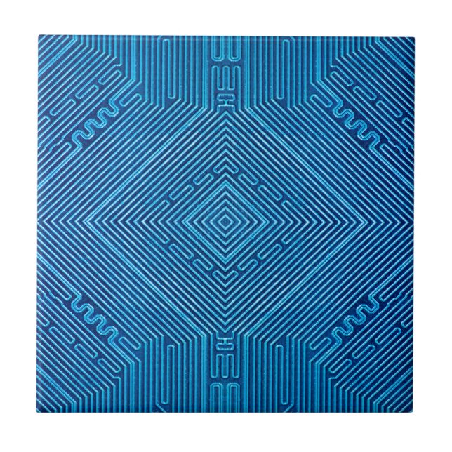Circuit board ceramic tile (Front)