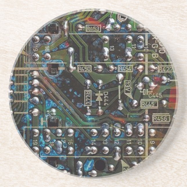Circuit Board Coaster (Front)