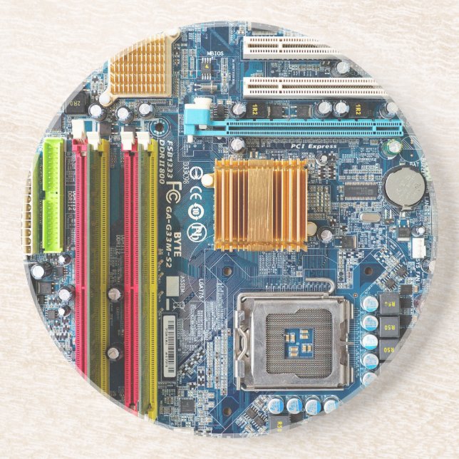 Circuit board coaster (Front)