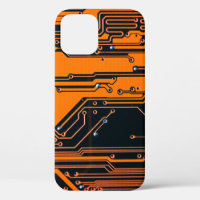 Circuit board. Electronic computer hardware techno