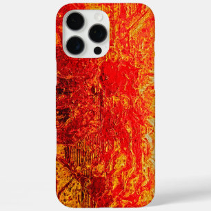 Circuit Board Fiery Explosion iPhone 16 Pro Max Case